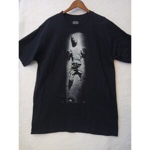 Star Wars Han Solo Frozen In Carbonite Men's T-Shirt - Black XL